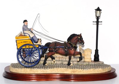 Lot 5051 - Border Fine Arts 'Delivered Warm' (Horse-drawn Baker's Van), model No. B0040 by Ray Ayres,...
