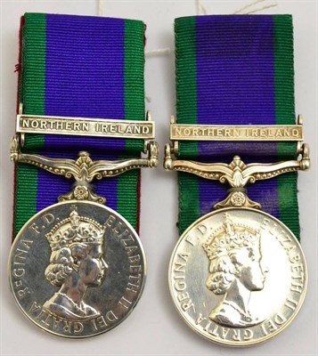 Lot 5205 - A General Service medals, 1962, with NORTHERN IRELAND clasp, awarded to 24795565 TPR. S T...