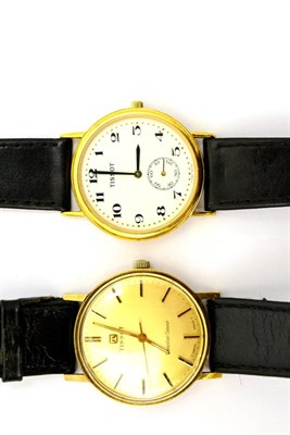 Lot 5332 - Two gentleman's Tissot wristwatches