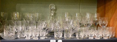 Lot 5389 - Suite of cut glassware