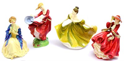 Lot 5430 - Royal Doulton figure ";Fiona"; HN3252 and three other figures