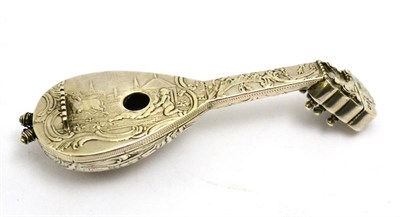 Lot 5644 - Silver mandolin/lute scent