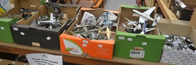 Lot 6084 - Military Giants (China) a collection of forty eight assorted unboxed aircraft models (48) (in...