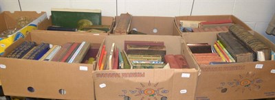 Lot 6117 - A quantity of books including works various (in six boxes)