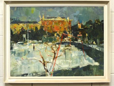 Lot 6168 - Ernest Trowell (20th/21st century) ";Red House";, signed and dated (19)61, oil on canvas