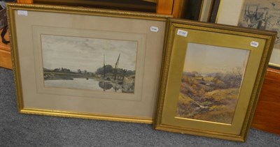 Lot 6188 - Arthur Tucker ";Rayrigg Works, Windermere";, watercolour, David Muirhead (ARA, RWS), ";Evening...