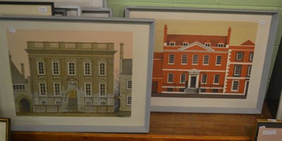 Lot 6239 - Mike Moulder (20th/21st century) Burford Chapel and Twickenham House Abingdon, each signed in...