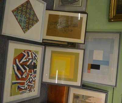 Lot 6241 - After Picasso, Vasarely, and four further Tate Gallery prints (5)