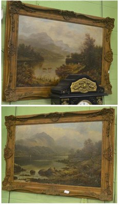 Lot 6248 - W. Mackenzie, lakeland scenes, a pair, oil on canvas