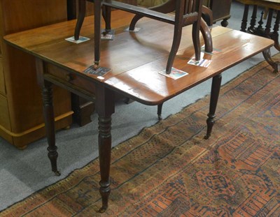 Lot 6274 - A 19th century mahogany Pembroke table