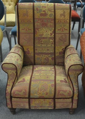 Lot 6324 - A Victorian adjustable armchair