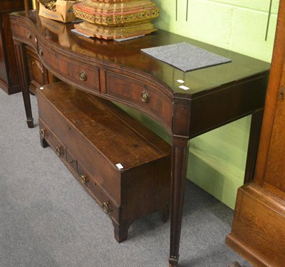 Lot 6386 - An 18th century style sideboard