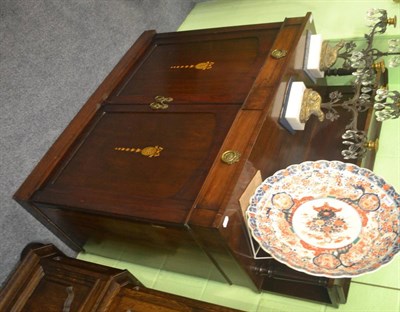 Lot 6391 - Victorian rosewood inlaid chiffonier