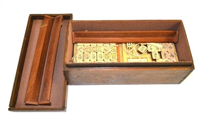 Lot 34 - Mahjong games set
