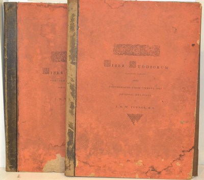 Lot 142 - Turner's Liber Studioram, series I 1861 and series II 1862, early photographs of Turner's paintings