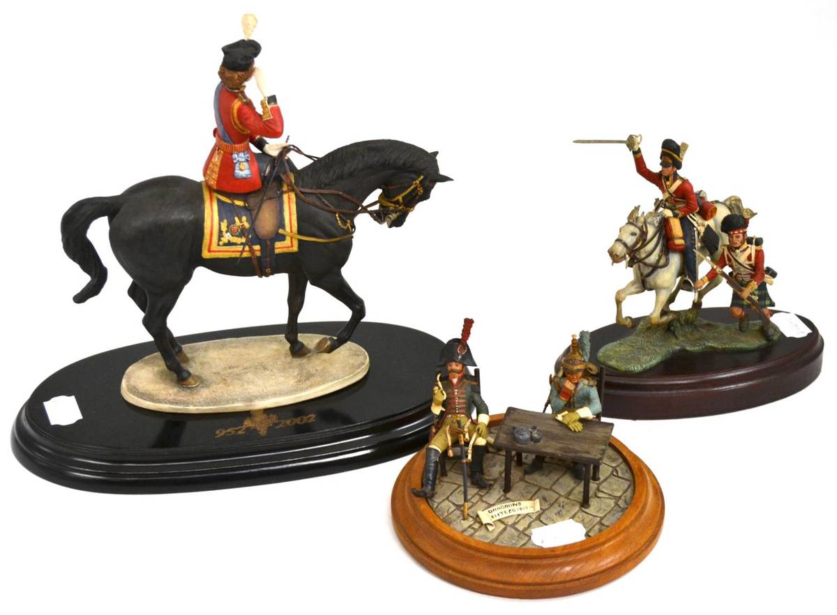 Lot 178 - Charles Stadden Studios military figure group, another Country Artists example Trooping the...