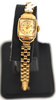 Lot 206 - A lady's 9ct gold Rotary wristwatch