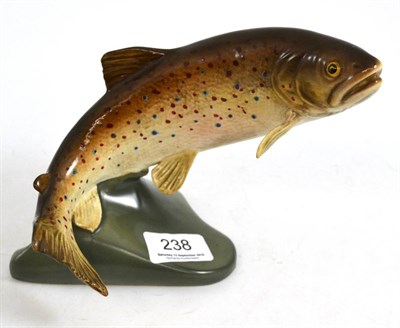 Lot 238 - Beswick pottery model of a carp