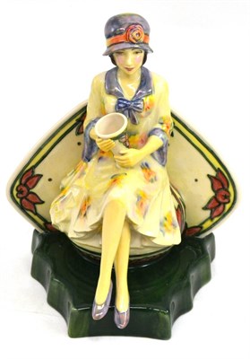 Lot 245 - Peggy Davis Ceramics figure of Charlotte Rhead