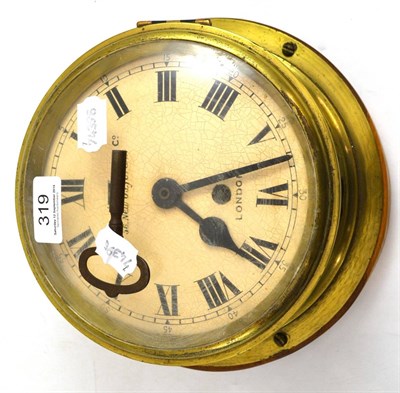 Lot 319 - Ship's clock