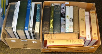 Lot 349 - A small collection of sporting books (in two boxes)