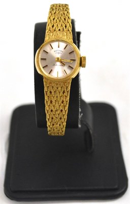 Lot 416 - Lady's 9ct gold wristwatch, signed Rotary