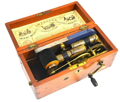 Lot 462 - 19th century electric shock machine