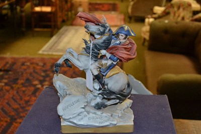 Lot 476 - Capodimonte figure of Napoleon (boxed with certificate)