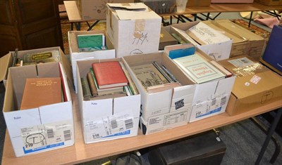 Lot 1079 - Quantity of books including history, etc (in eleven boxes)