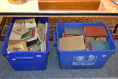 Lot 1085 - Two boxes of books