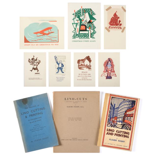 Lot 87 - Claude Flight RBA (1881-1955)  "The Art and Craft of Linocutting and Printing " B.T.Batsford,...
