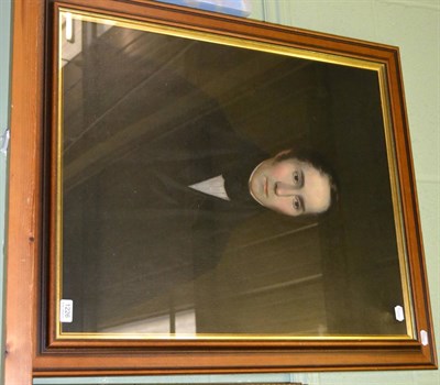 Lot 1226 - Modern framed portrait of a Victorian gentleman