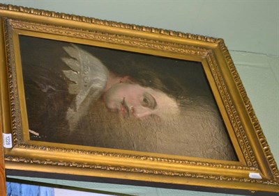 Lot 1228 - After Van Dyke, 19th century oil on canvas portrait of a gent, in a gilt frame