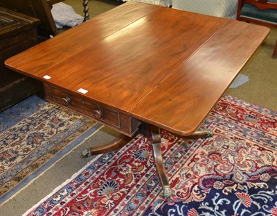 Lot 1350 - 19th century mahogany Pembroke table