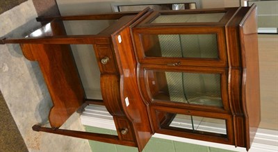 Lot 1476 - George III mahogany display cabinet