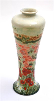 Lot 62 - A Limited Edition Dennis China Works Holden Wood Pattern Vase, 23/25, designed by Sally Tuffin 20cm