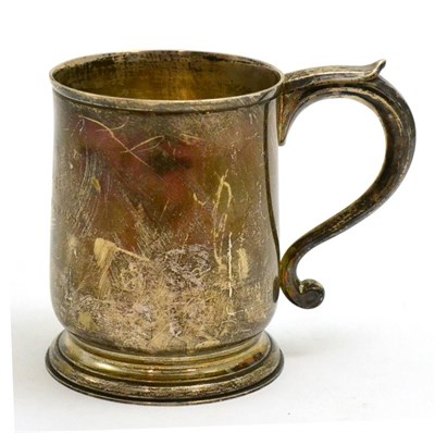 Lot 213 - A silver tankard, Tessier's, London