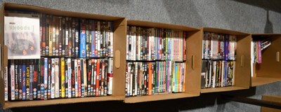 Lot 529 - An extensive collection of DVDs (in four boxes)