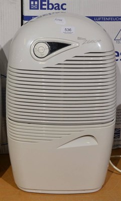 Lot 536 - An Ebac 2650e dehumidifier  Sold PAT tested for electrical safety where possible but no...