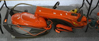 Lot 549 - A Flymo Easi Glide 330, a Flymo Garden Vac, McCulloch petrol strimmer, etc