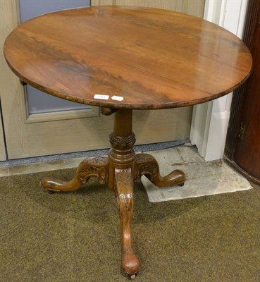 Lot 737 - Georgian mahogany tripod table