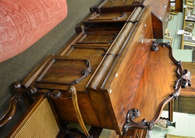 Lot 842 - A Victorian mahogany sideboard