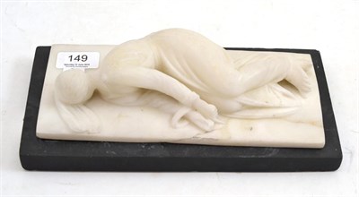 Lot 149 - Marble bust of St Cecilia