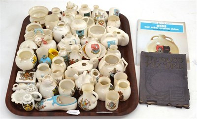 Lot 212 - Quantity of W M Goss crested china