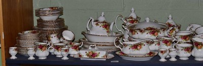 Lot 245 - Royal Albert Old Country Roses tea/coffee and dinner service (quantity)