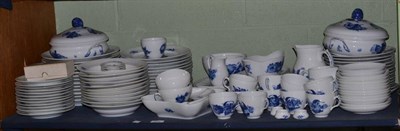 Lot 255 - A Royal Copenhagen blue and white dinner service