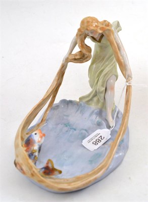 Lot 288 - Art Nouveau style maiden and fish group