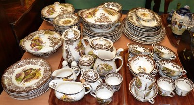 Lot 341 - An extensive Palissy (Royal Worcester group) Game Series dinner service