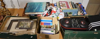 Lot 1000 - Quantity of books and magazines including The Artist, Far and Wide, various watercolours and prints