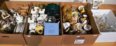 Lot 1006 - A large collection of decorative household ceramics and glass including various drinking...